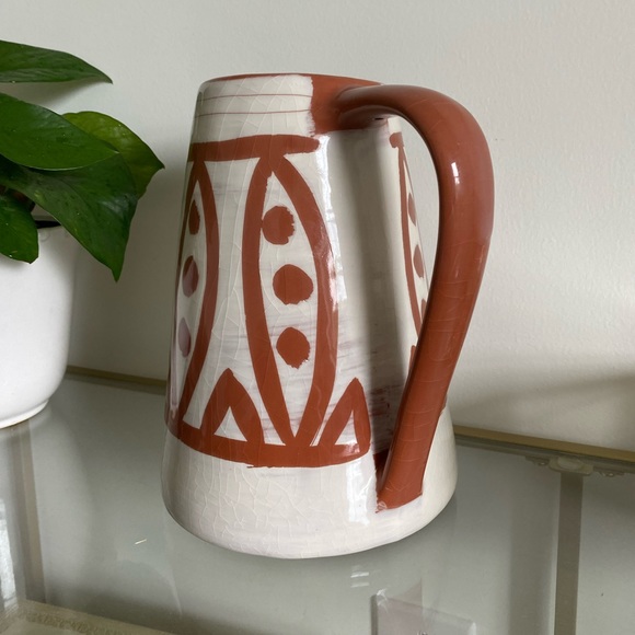 Shiraleah Dining Large Shiraleah Terracotta Pitcher Vase Poshmark